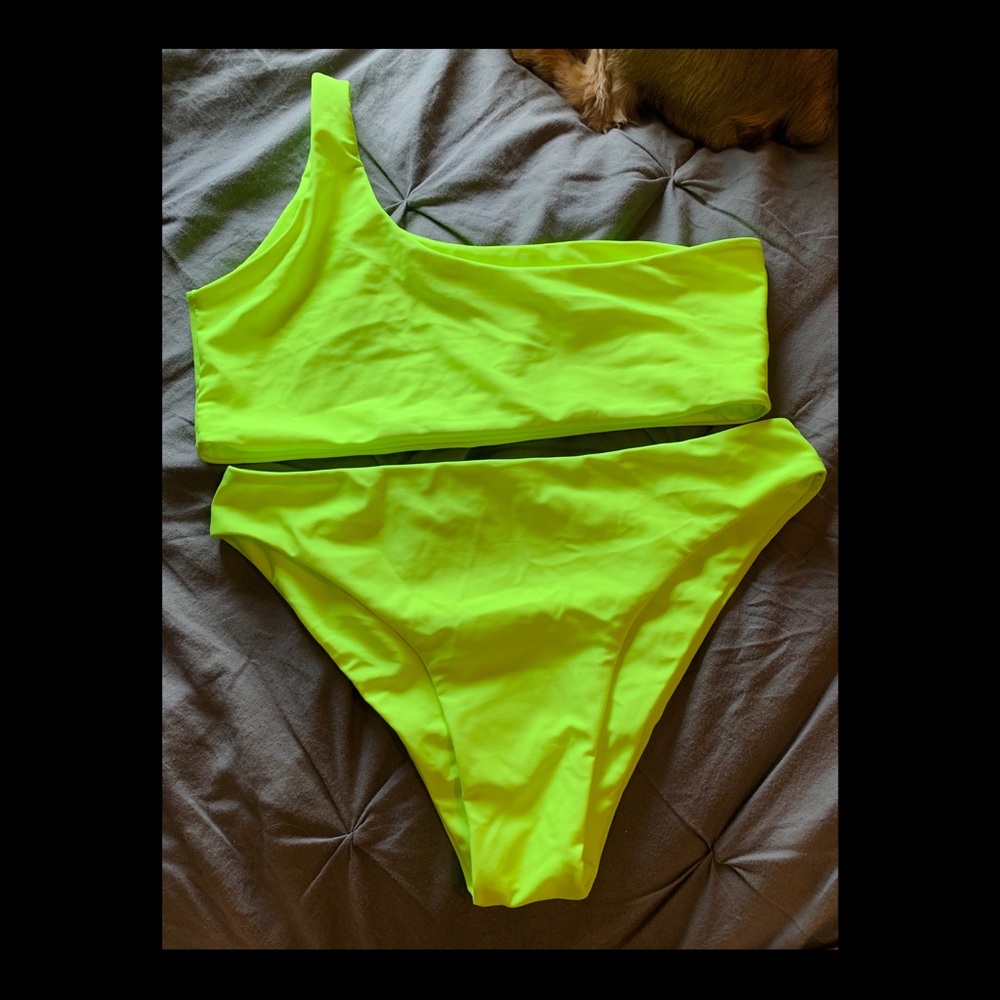 Yellow bikini set